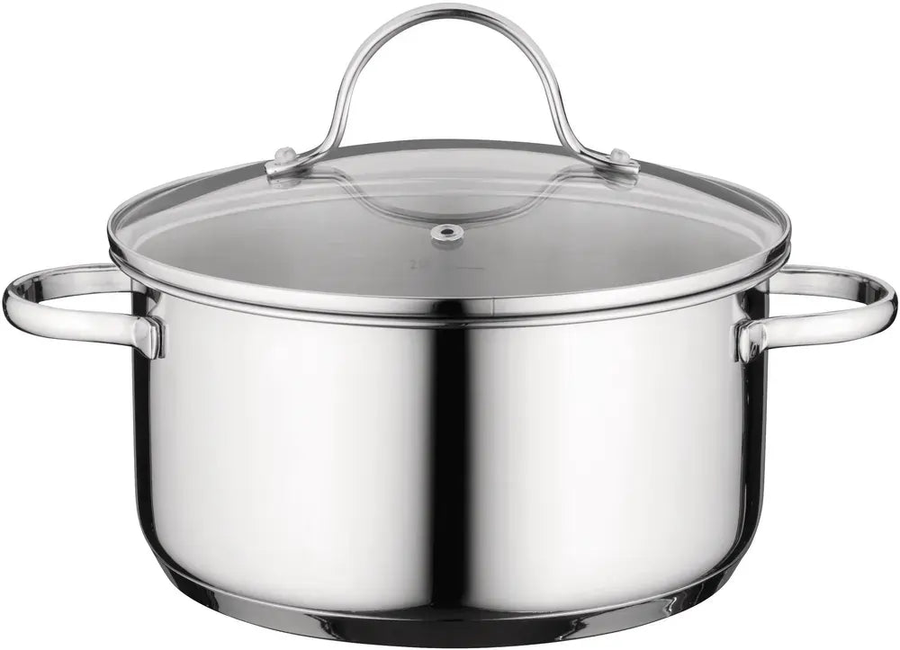 Bosch HEZ9SE030 BergHOFF 3 Piece Induction Hob Pan Set, Stainless steel