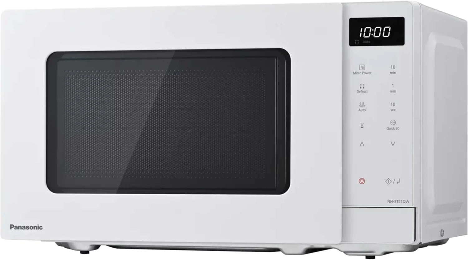 Panasonic NNST21QWBPQ 800W 20 Litre Compact Microwave Oven, White