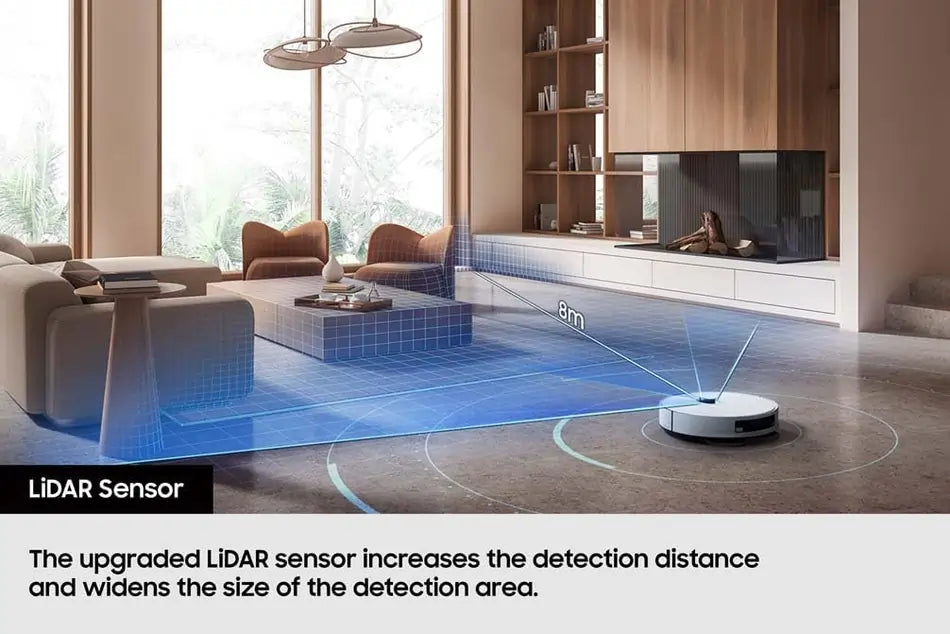 Samsung VR7MD96514G/EU Bespoke Jet Bot Combo 3-in-1 Cleaning with Steam, Satin Grey