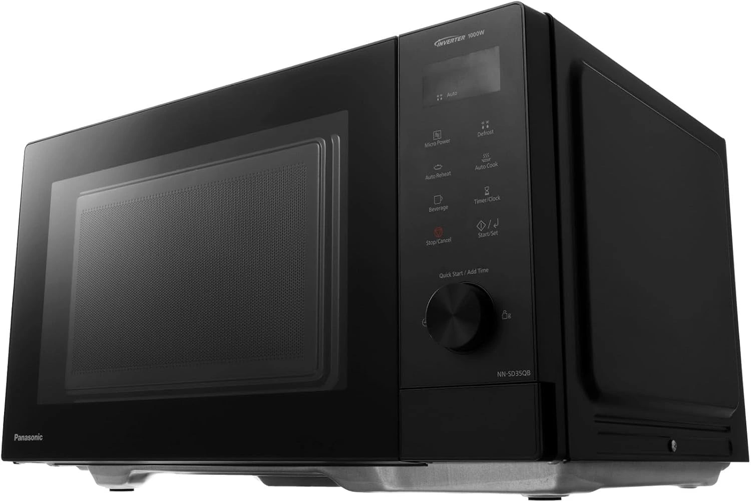 Panasonic NNSD35QBBPQ 1000W 29 Litre Inverter MIcrowave Oven, Black