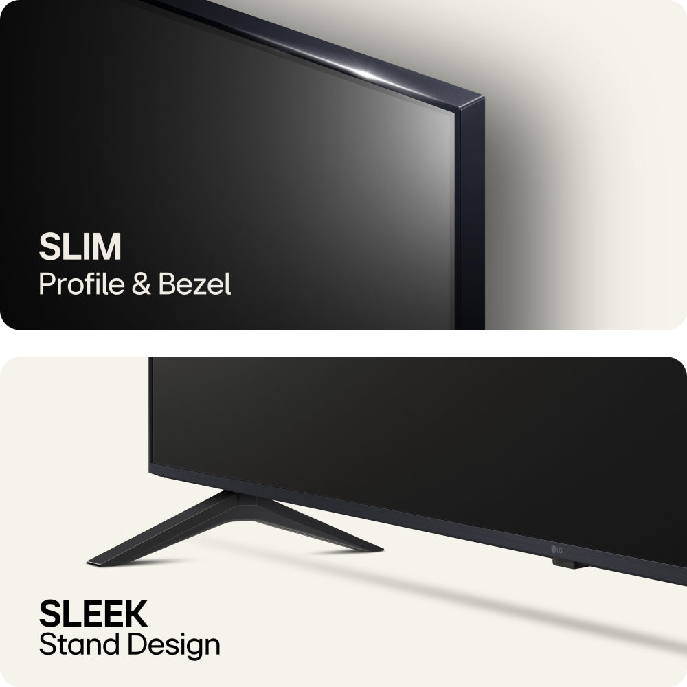 LG 75UT80006LA 75" LED UT80 4K Smart TV, 4K Ultra HD, Blue, F Rated