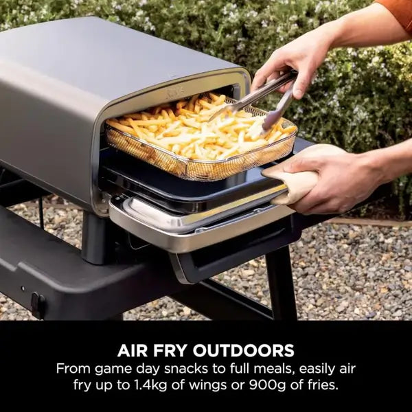 Ninja MO201UK Electric Artisan 4-in-1 Outdoor Pizza Oven & Air Fryer