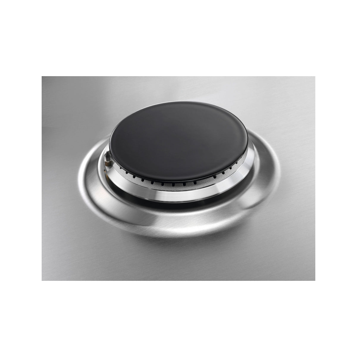 AEG HGE64200SM 3000 Slimline Gas Hob, 4 Zones, 59.4cm Wide - Stainless Steel