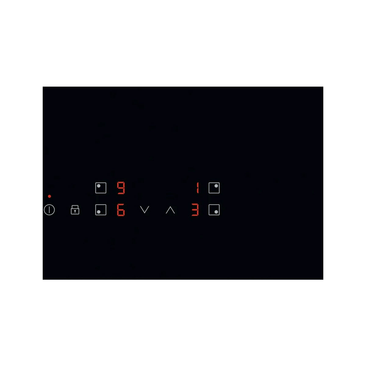AEG IBS6420SCB 3000 Induction Hob, 4 Zones, 59cm Wide - Black