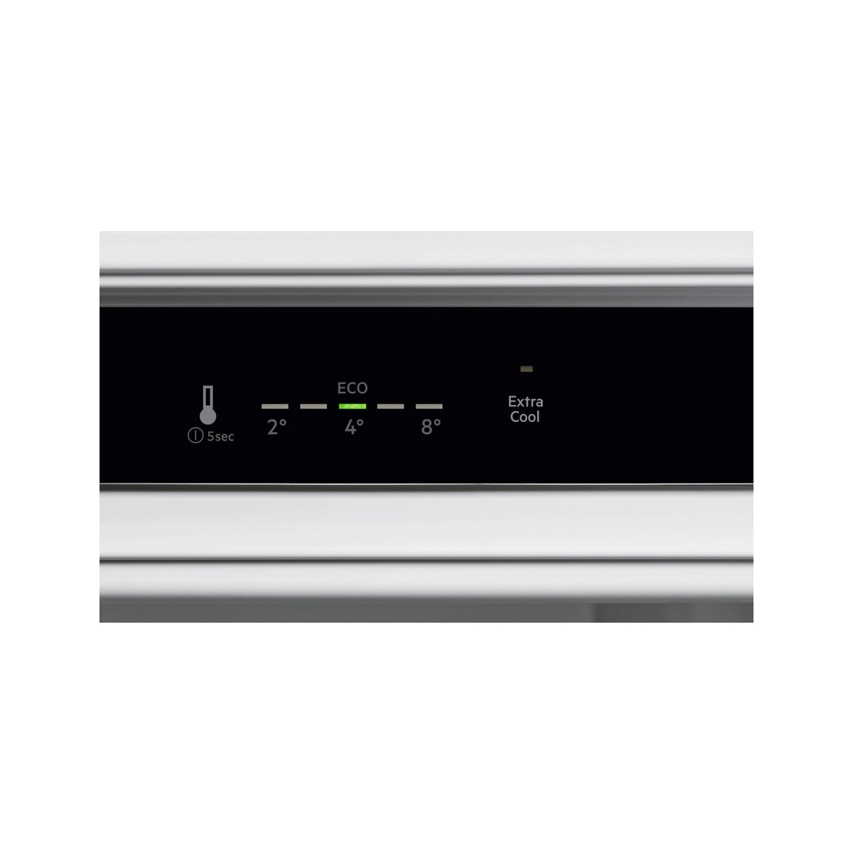 AEG NSK6D181EC Fully Integrated Larder Fridge, 310 Litre, 55.7cm Wide - Fixed Hinge