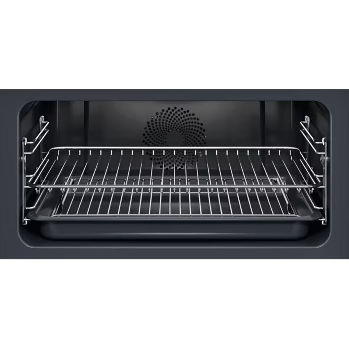 AEG OK6NK40K 6000 CombiQuick Microwave And Built-In Oven, 44 Litre, 56cm Wide - Black