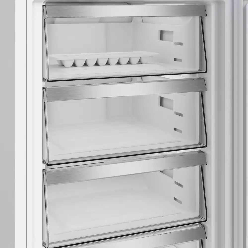 Blomberg VitaminCare+ KND24692V 59.7cm 50/50 Total No Frost Combi Fridge Freezer, White