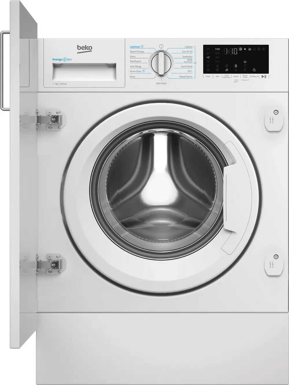 Beko WTIK741511 7kg 1400 Spin Integrated Washing Machine