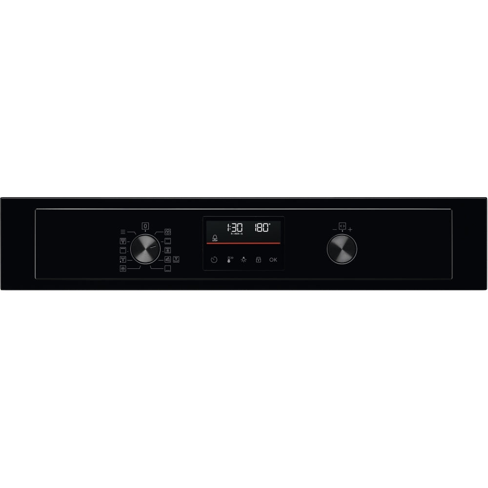 AEG BEX535A61B 6000 AirFry Built-In Electric Single Oven, Black, A+ Rated