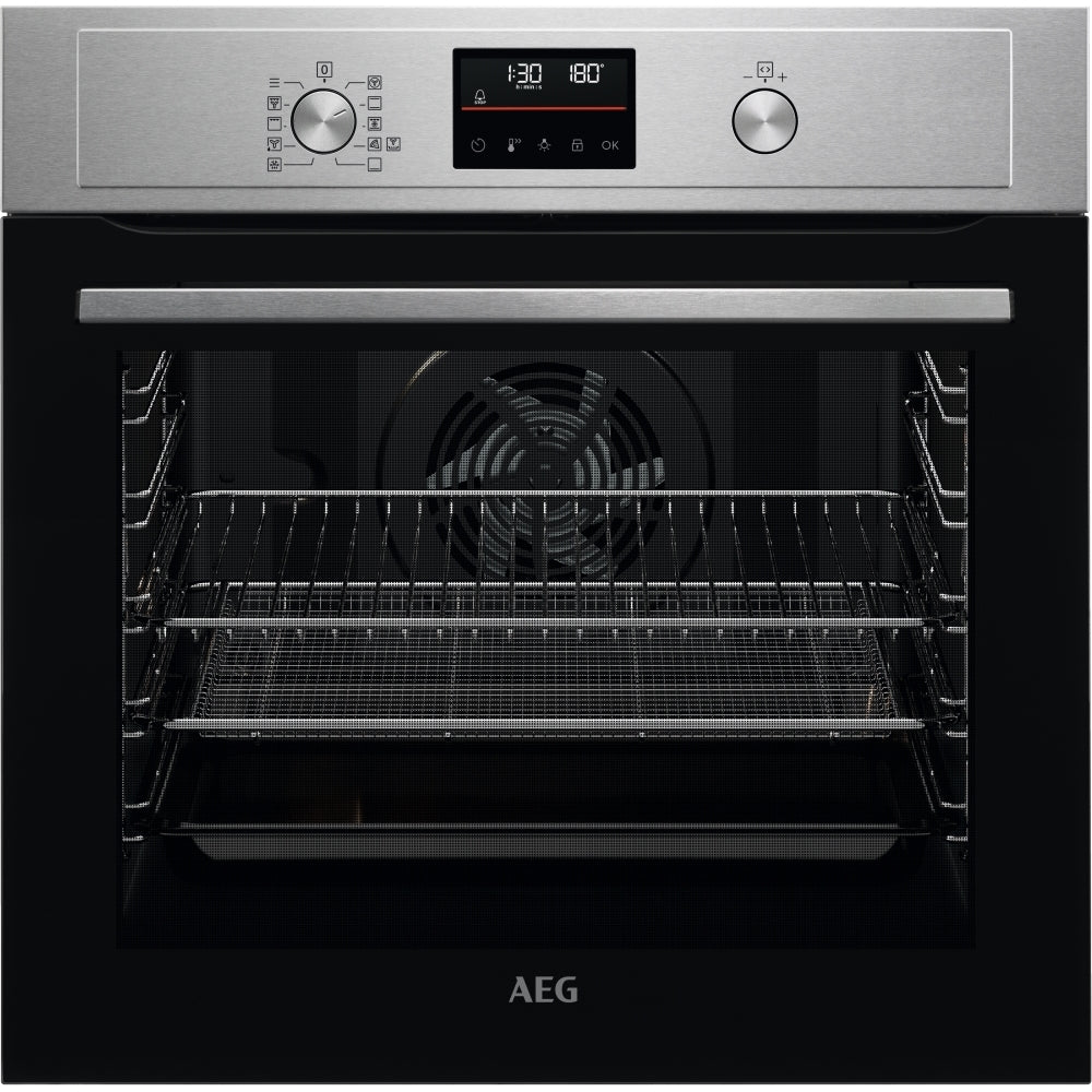 AEG BEX535A61M 72L Built-In Electric Single Oven,Stainless Steel,A+ Rated