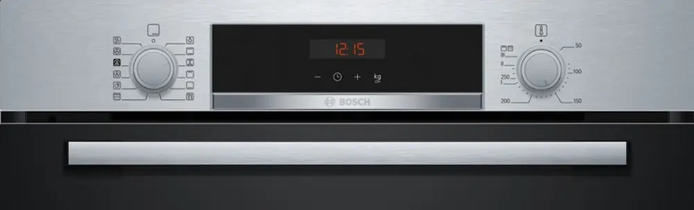 Bosch HQA574BS3B 59.4cm Built In Electric Single Oven - Stainless Steel -