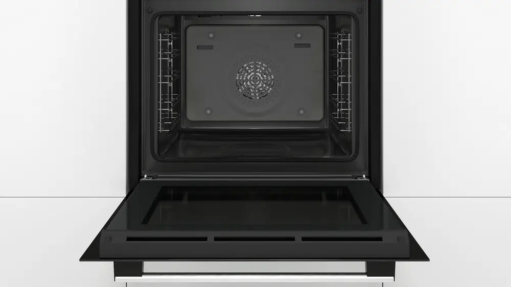 Bosch HQA574BS3B 59.4cm Built In Electric Single Oven - Stainless Steel -