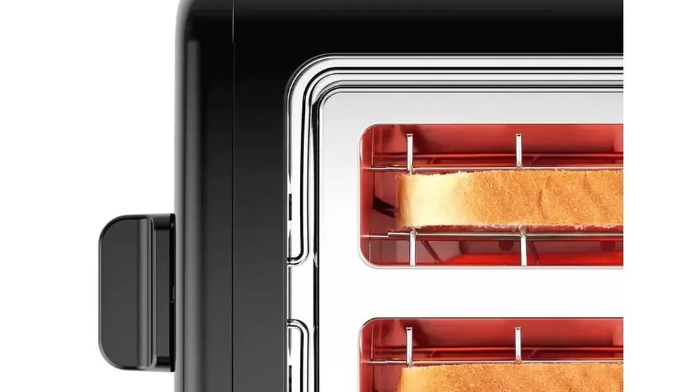 Bosch TAT3P423GB DesignLine 2-Slice Toaster, Black
