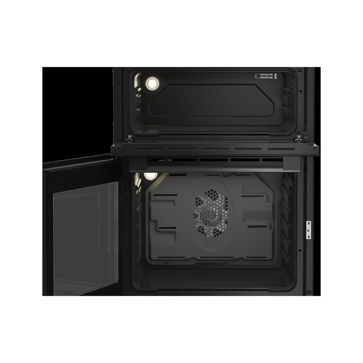 Blomberg HIRN651N Double Oven Electric Cooker With Induction Hob, 60cm Wide - Anthracite