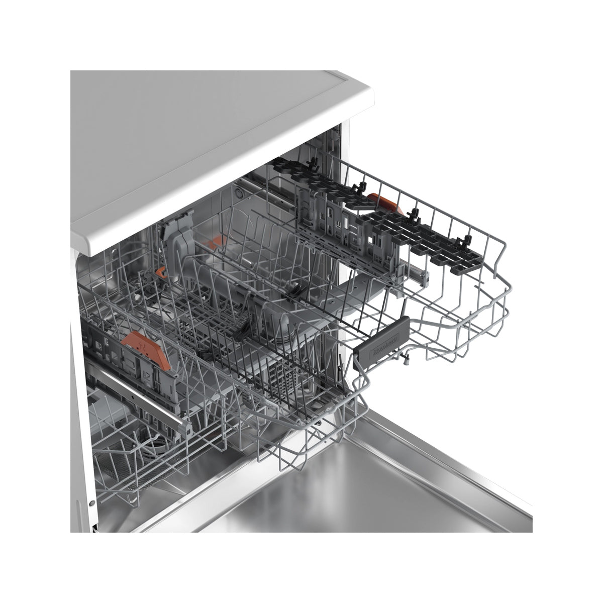 Blomberg LDF53400W Freestanding Dishwasher, 15 Place Settings, 59.8cm Wide - White