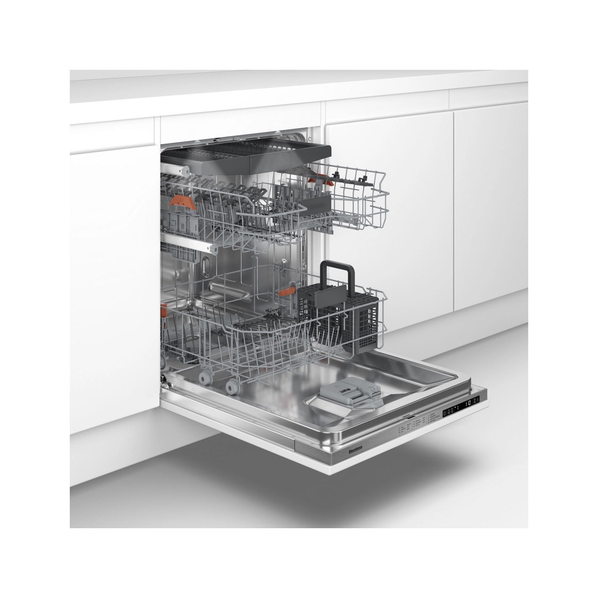 Blomberg LDV52520 Integrated Full Size Dishwasher With Hygiene+, 15 Place Settings - 59.8cm Wide