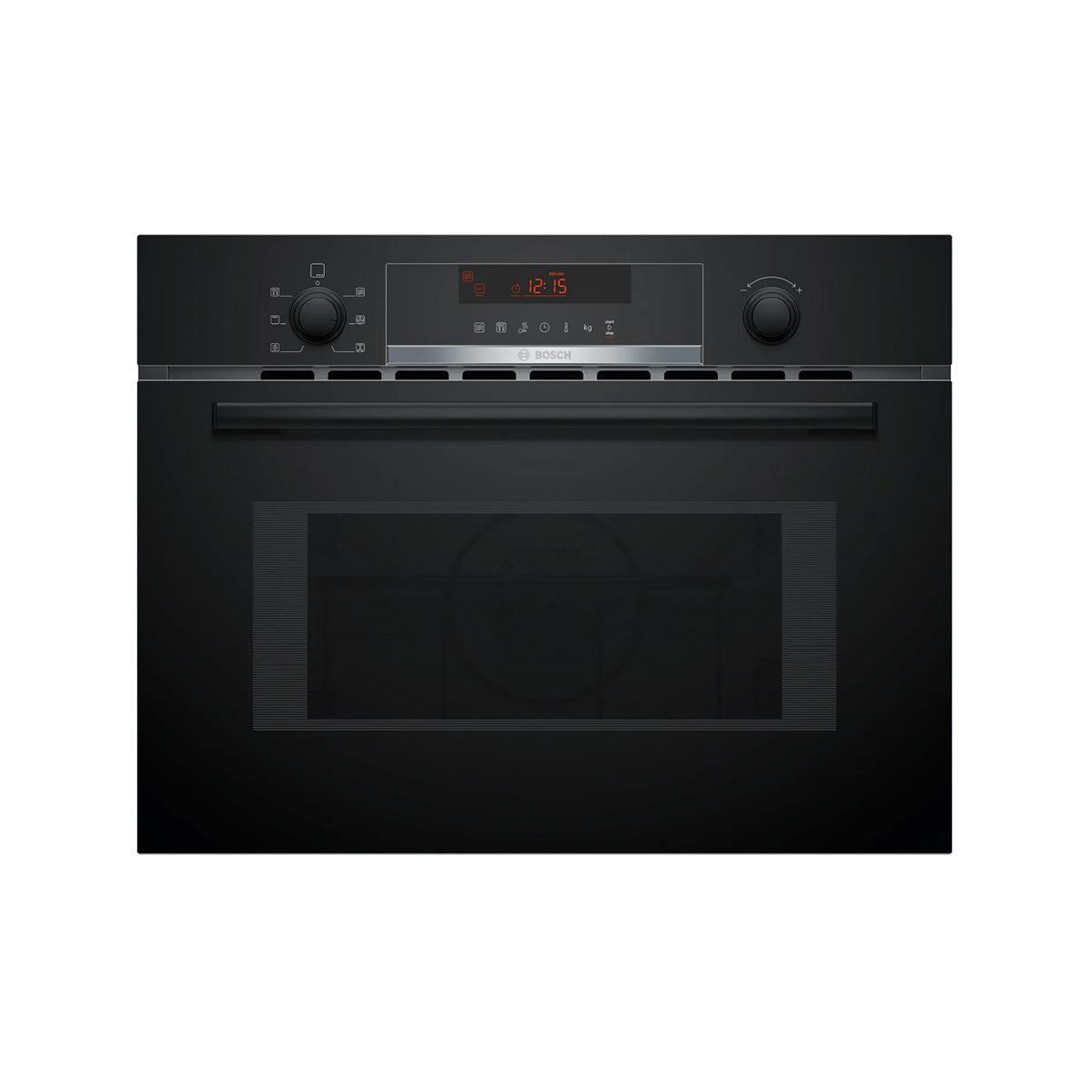 Bosch CMA583MB0B Series 4 44 Litre Built-In Microwave Oven with Hot Air, 900W, 59.4cm Wide - Black