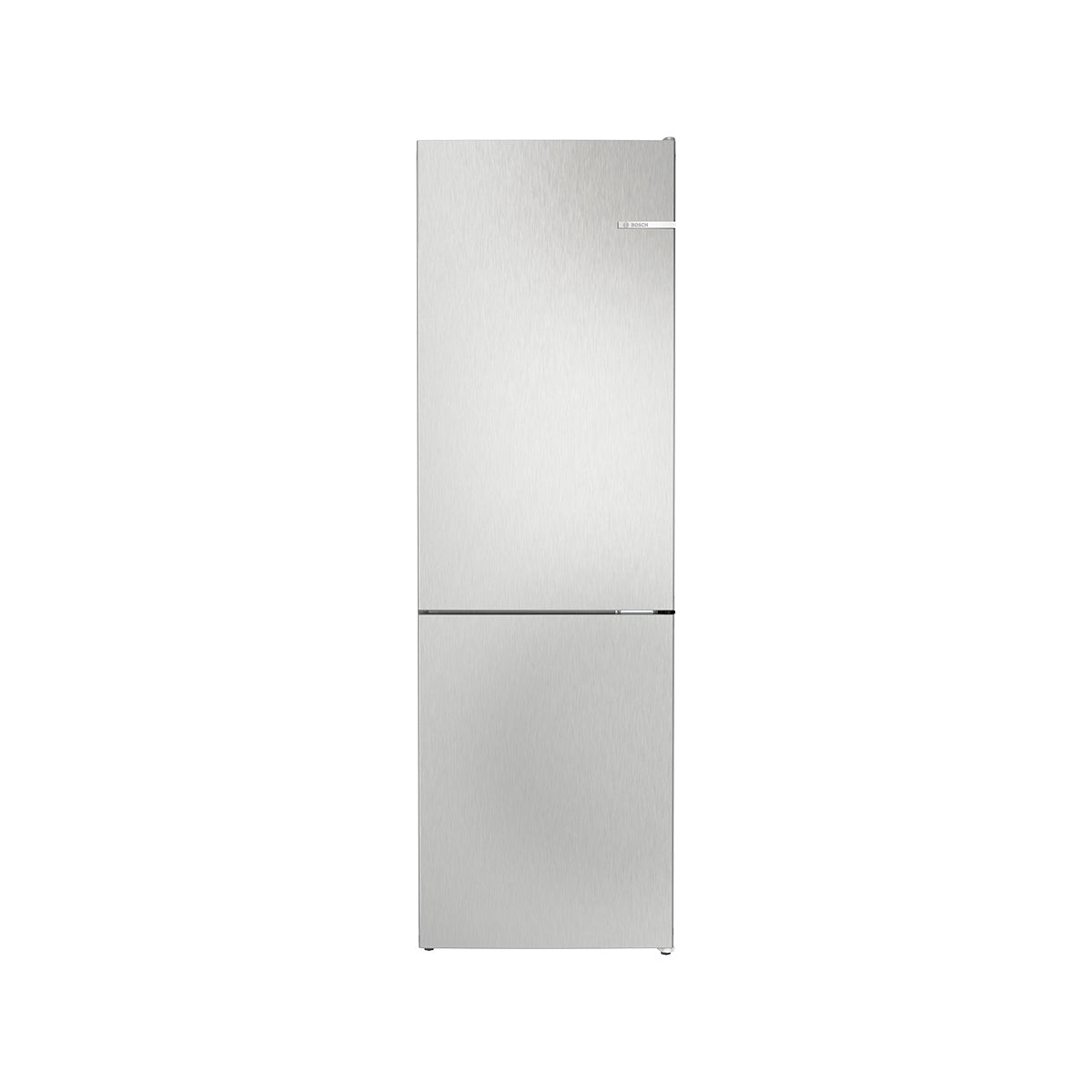 Bosch KGN362LDFG Series 4 Freestanding Fridge Freezer with Freezer at Bottom, 218/103 Litre, 60/40 Split, 60cm Wide - Stainless Steel Look