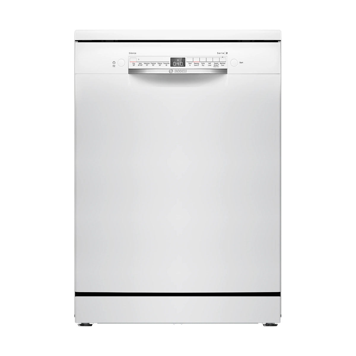 Bosch SMS2HVW06G Series 2 Freestanding Dishwasher, 14 Place Settings, 60cm Wide - White
