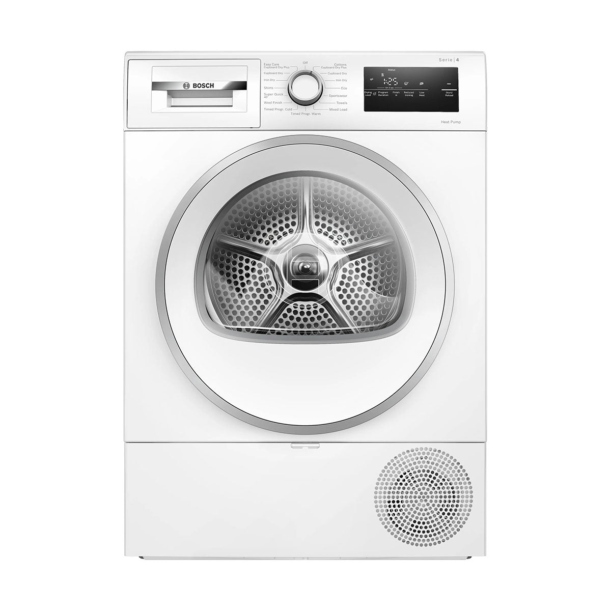 Bosch WTH85226GB Series 4 Heat Pump Tumble Dryer, 8Kg, 59.8cm Wide - White