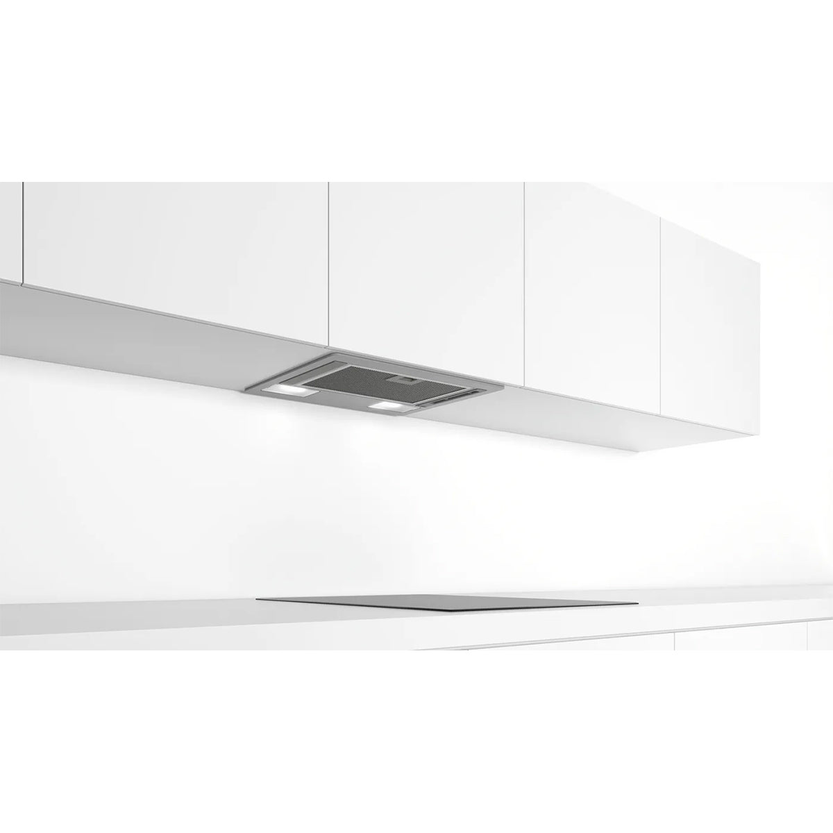 Bosch DLN53AA70B Series 2 Built-In Canopy Cooker Hood, 3 Speed Settings, 53.4cm Wide - Grey
