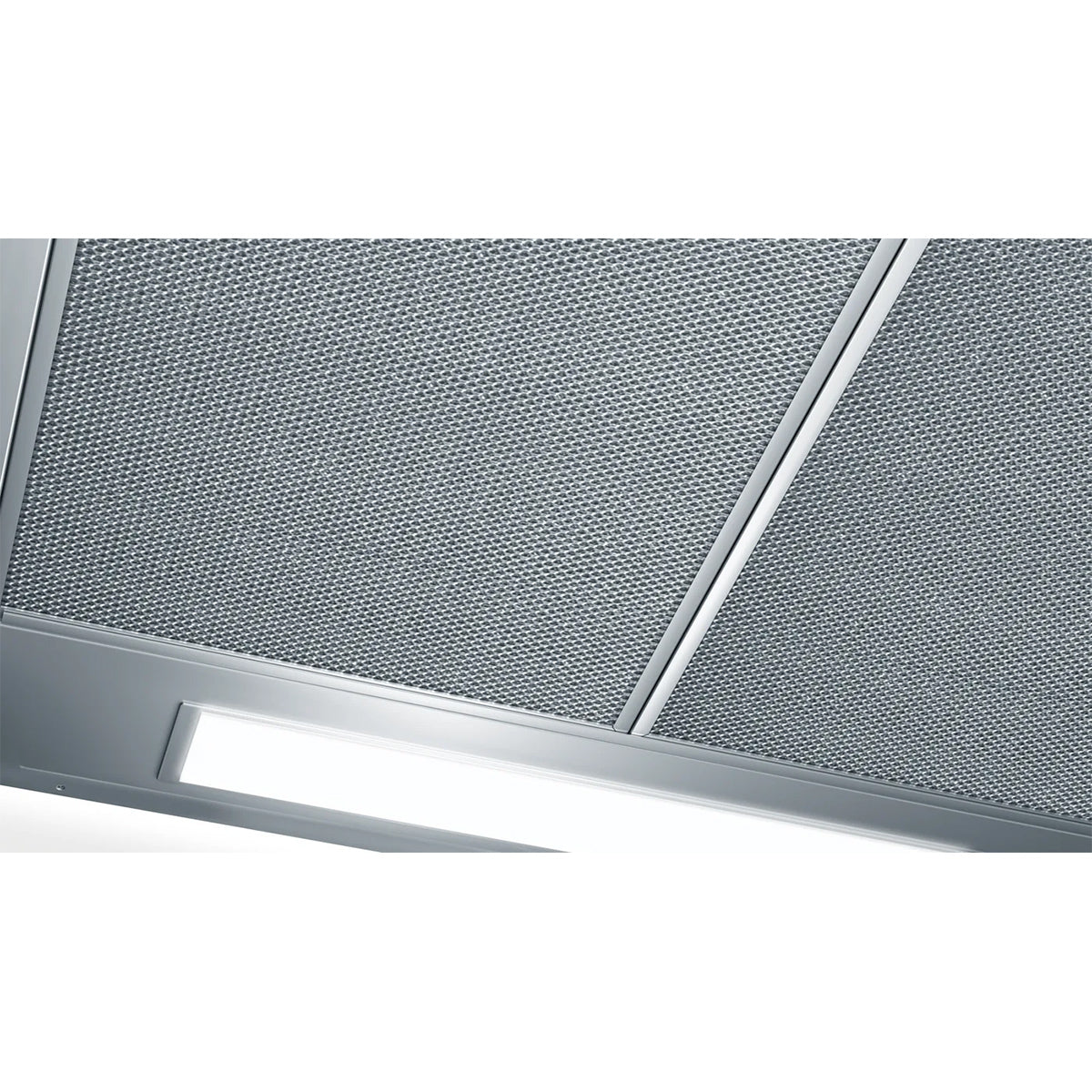 Bosch DUL63CC50B Series 4 Built-Under Cooker Hood, 3 Speed Settings, LED Illumination, 60cm Wide - Stainless Steel