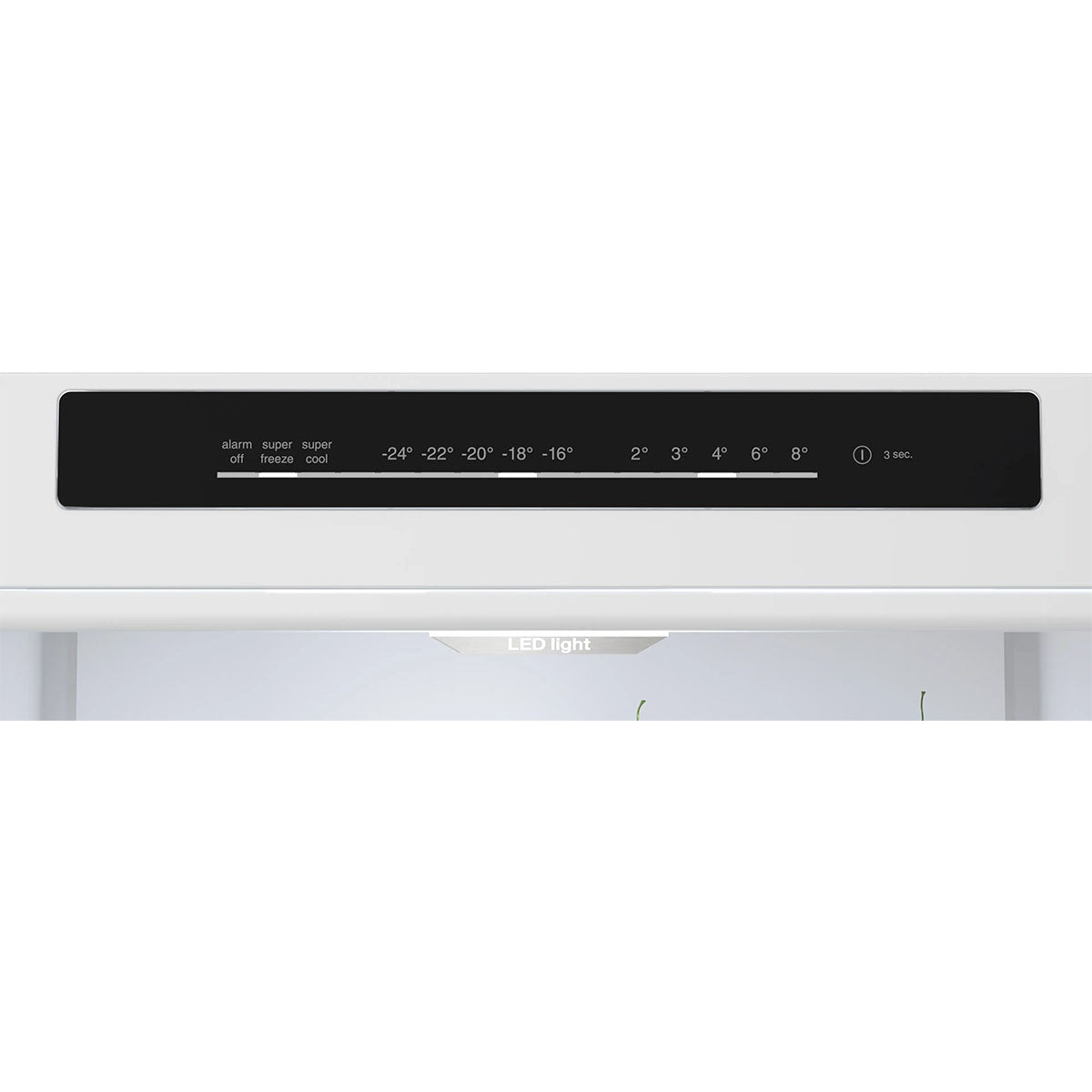 Bosch KGN392LAGG Series 4 Freestanding Fridge Freezer With Freezer At Bottom, 260/103 Litre, No Frost, 60cm Wide - Stainless Steel Look