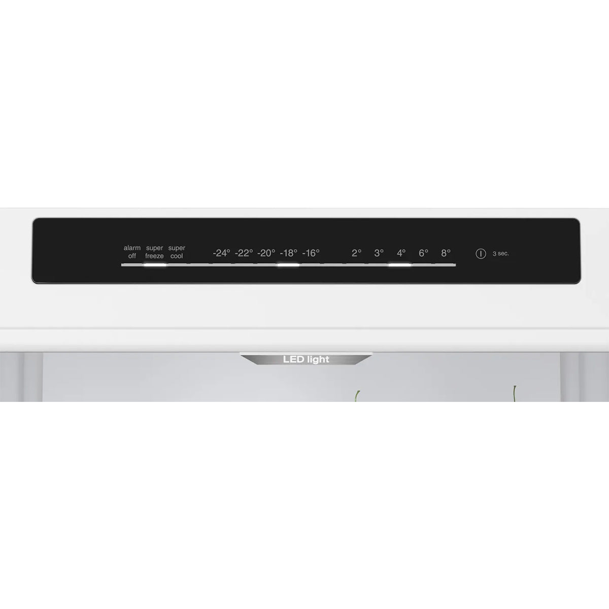 Bosch KGN392LBFG Series 4 Freestanding Fridge Freezer with Freezer at Bottom, 260/103 Litre, 60cm Wide - Stainless Steel Look