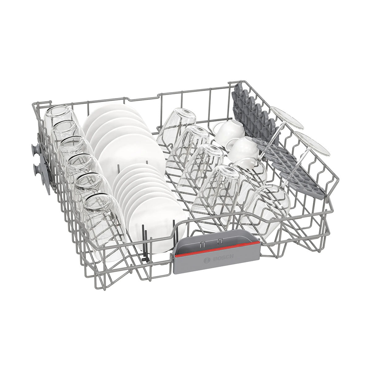 Bosch SBH4HVX14G Series 4 Fully-Integrated Dishwasher, 14 Place Settings, 59.8cm Wide - Variable Hinge