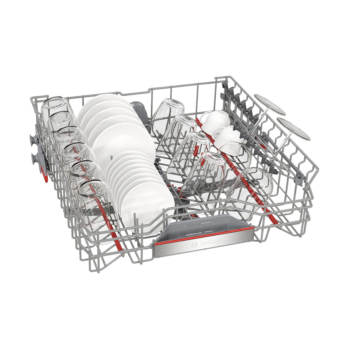 Bosch SMD6ZCX61G Series 6 Fully-Integrated Dishwasher, 13 Place Settings - 59.8cm Wide