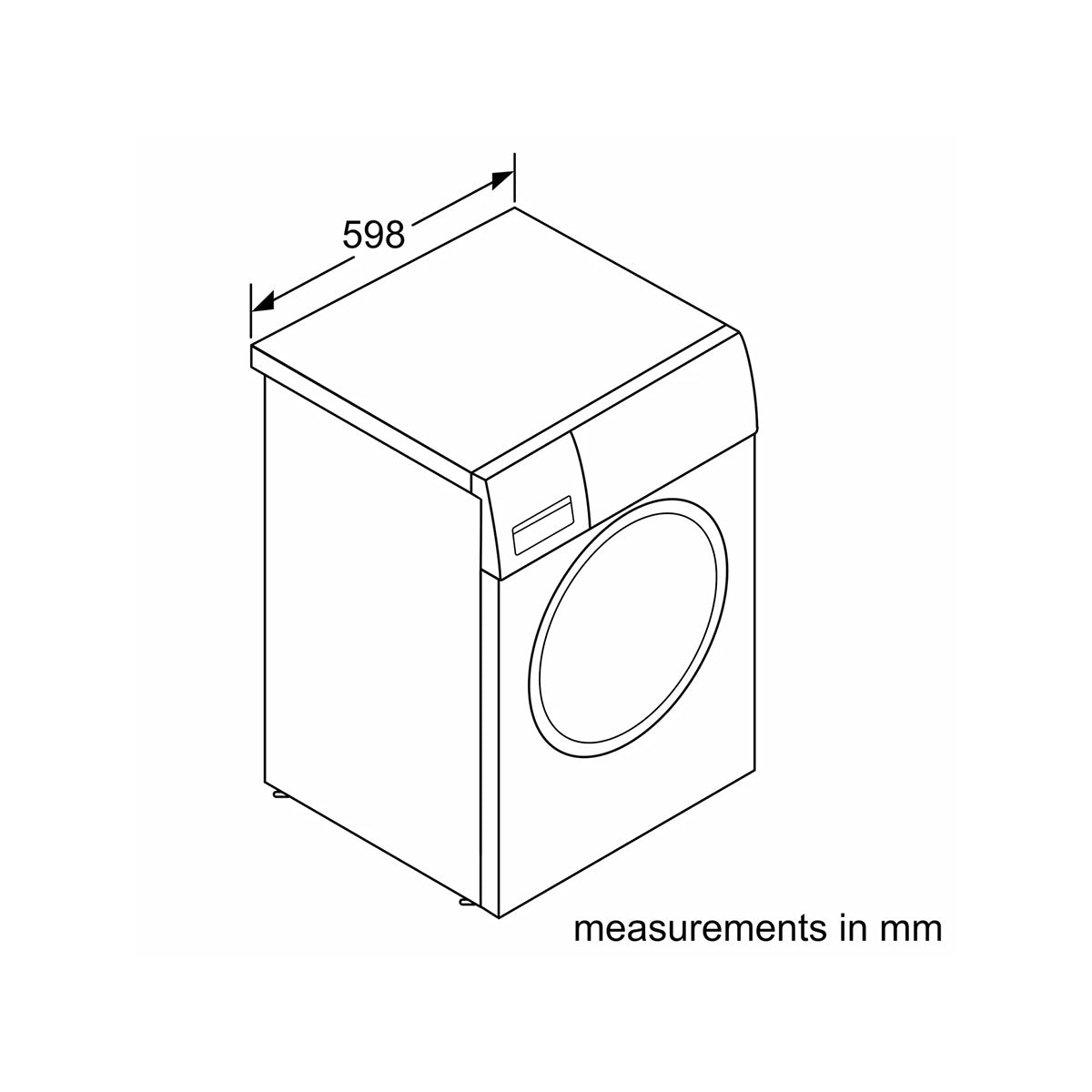 Bosch WGG254F1GB Series 6 10Kg Capacity Freestanding Washing Machine, Front Loader, 1400 rpm, i-DOS, Eco Silence Drive™, 59.8cm Wide - White