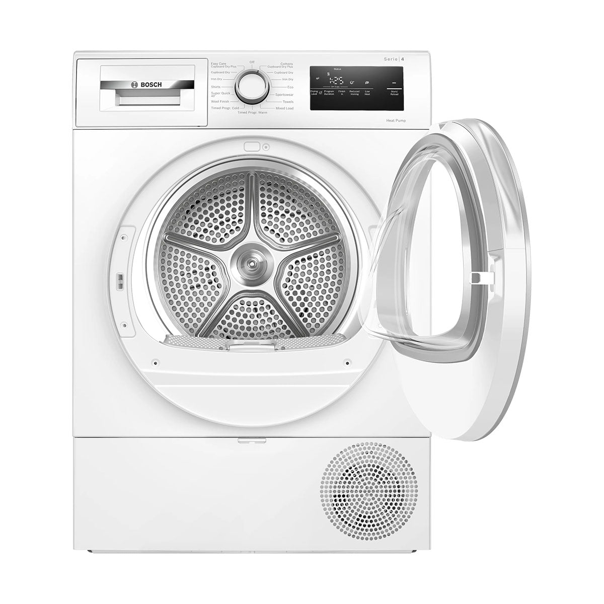 Bosch WTH85226GB Series 4 Heat Pump Tumble Dryer, 8Kg, 59.8cm Wide - White