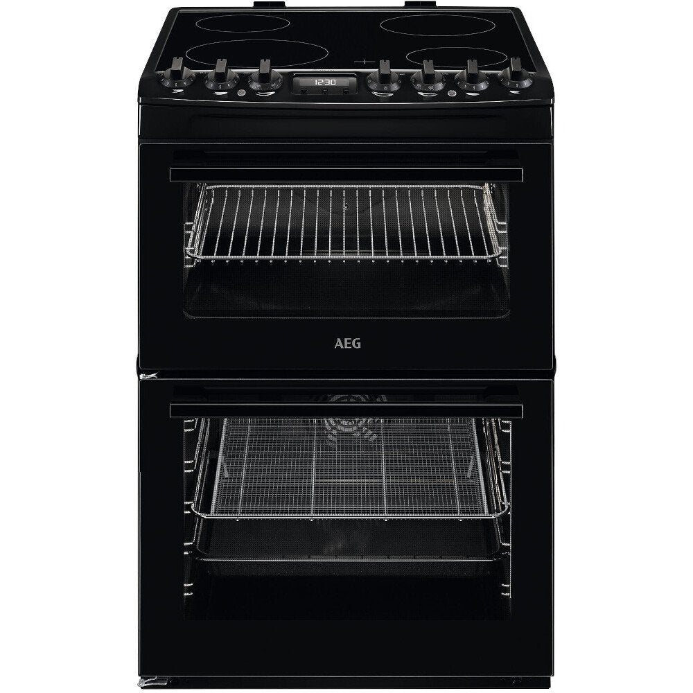AEG CCX6740ACB 73L Ceramic Slot In Cooker,Black,A Rated