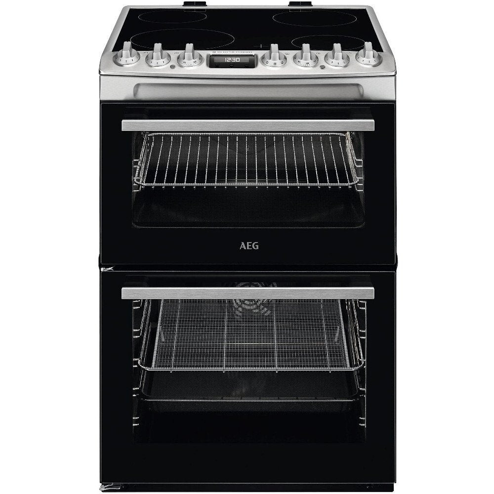 AEG CCX6740ACM 73L Ceramic Slot In Cooker,Stainless Steel,A Rated