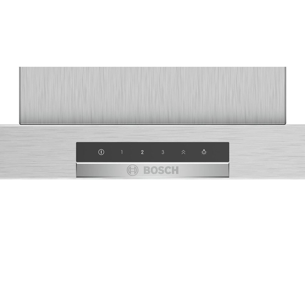 Bosch DWB66DM50B Series 4 60cm Chimney Cooker Hood, Brushed Steel, A Rated