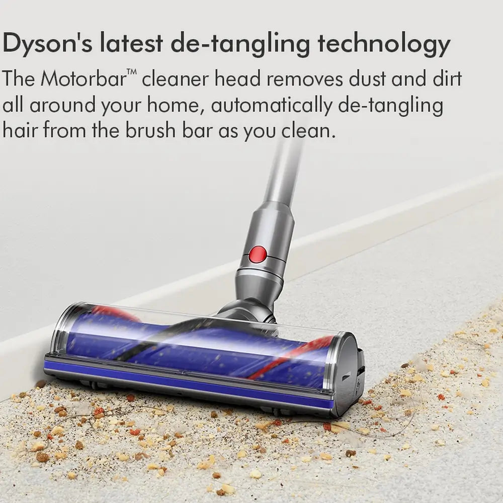 Dyson V12-2023KIT Detect Slim Absolute Cordless Vacuum Cleaner With 60 Minutes Run Time And Cleaning Accessory Kit, Yellow/Nickel