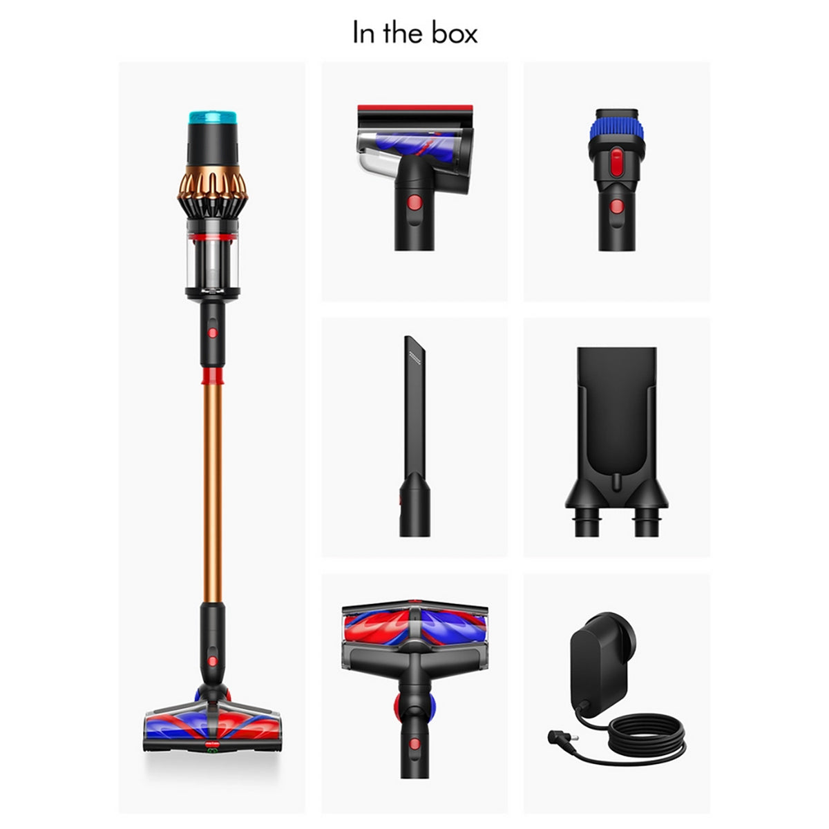 Dyson V16PISTONANML Piston Animal Cordless Vacuum, 70 Minutes Run Time - Black/Copper