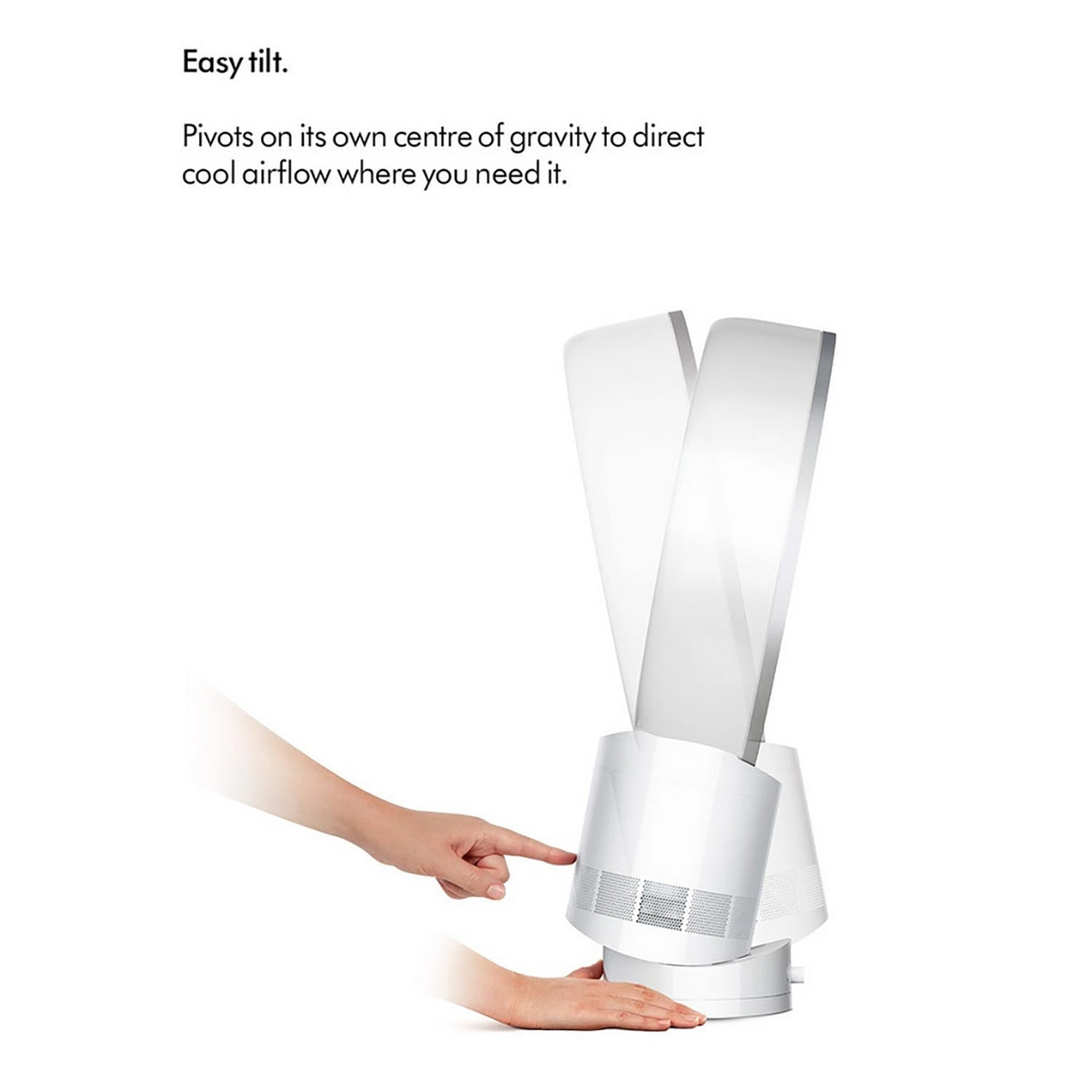 Dyson Cool CF1 Cooling Fan, White/Silver