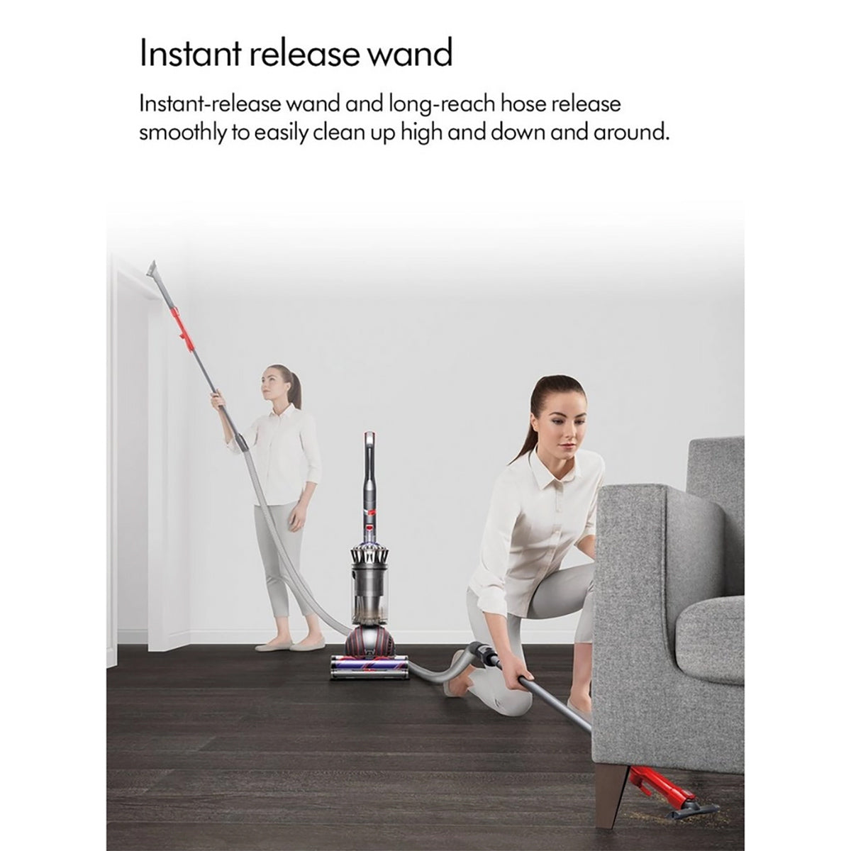 Dyson BALLANIMALORIG Upright Vacuum Cleaner, Motorbar Cleaner Head - Nickel/Silver