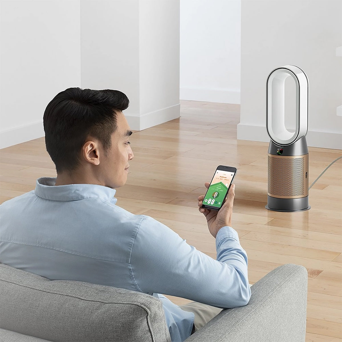 Dyson HP09 Pure Hot+Cool Formaldehyde Air Purifier - White