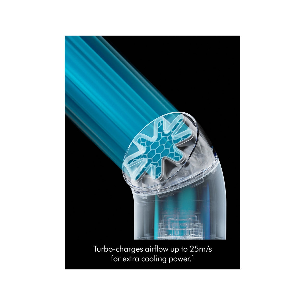Dyson PF01-SKY (641017-01) HushJet™ Mini Cool Fan - Carnelian/Sky