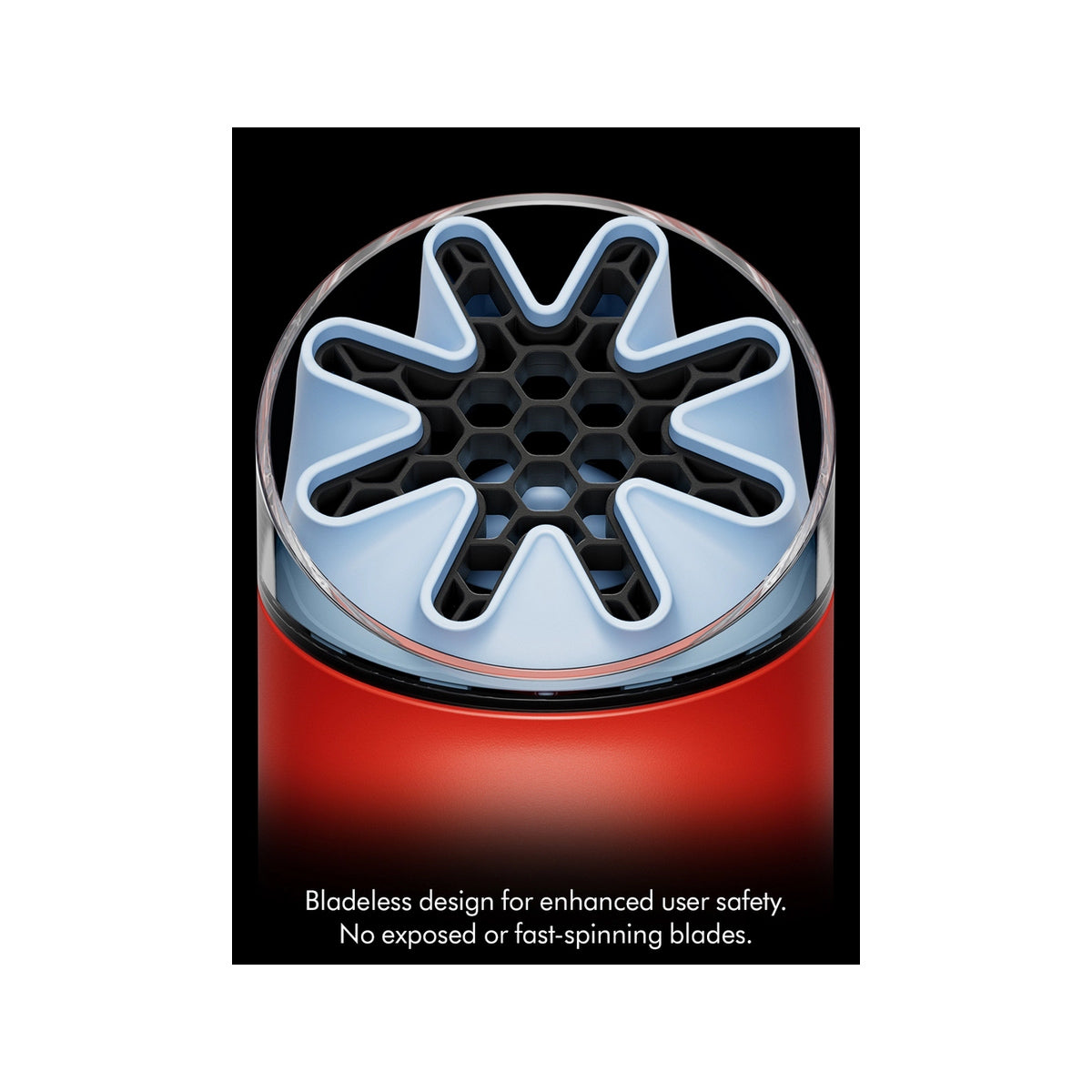 Dyson PF01-SKY (641017-01) HushJet™ Mini Cool Fan - Carnelian/Sky