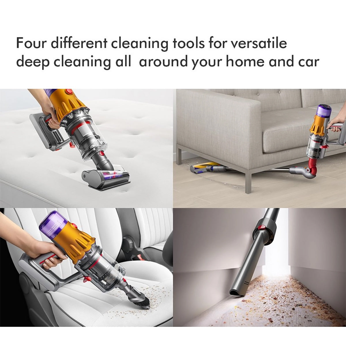 Dyson V12-2023 Detect Slim Absolute Cordless Stick Vacuum, 60 Minutes Run Time, Nickel