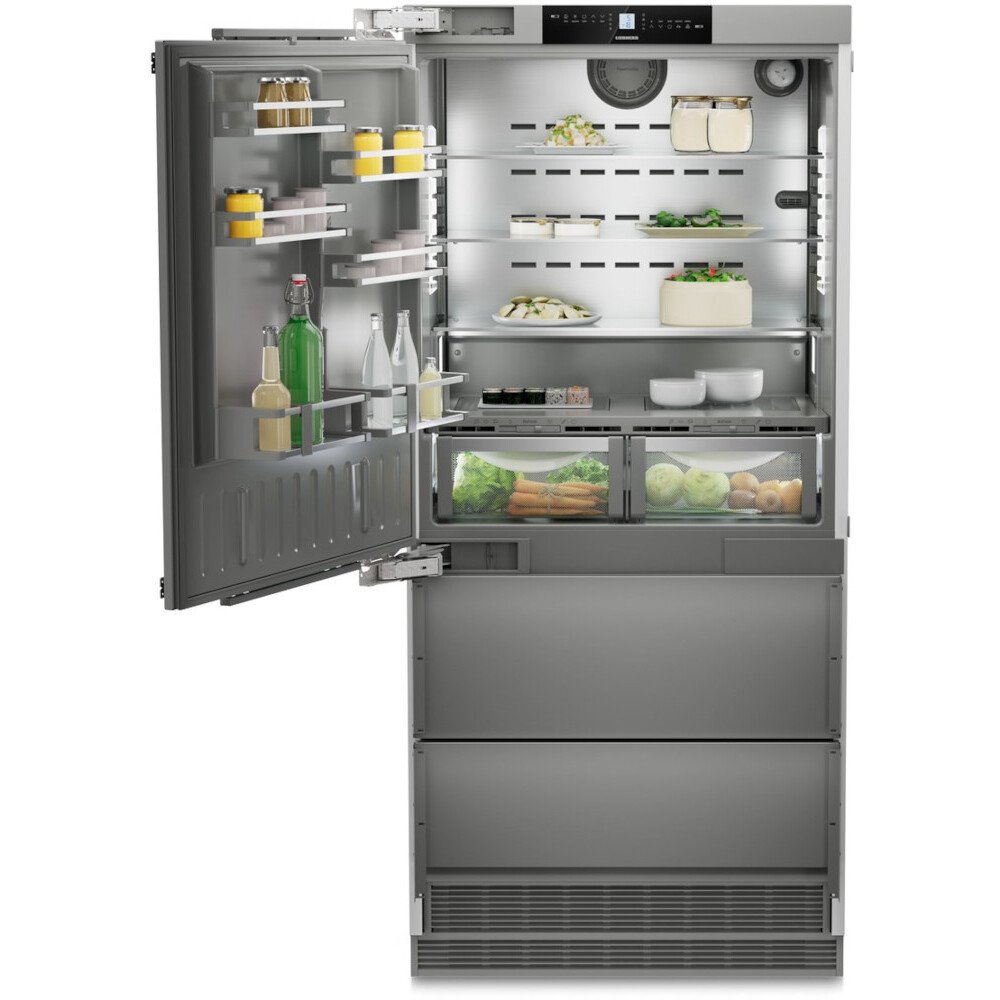 Liebherr ECBNe 8871 PremiumPlus American Fridge Freezer, E Rated