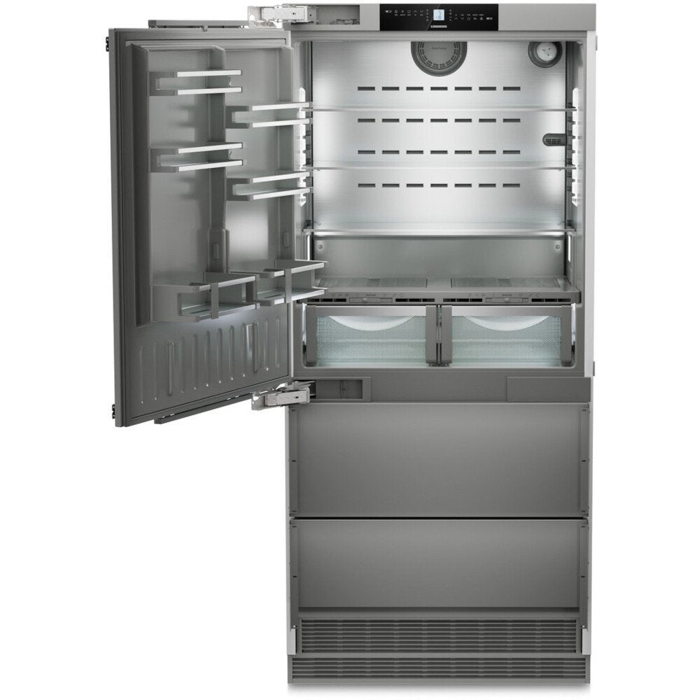Liebherr ECBNe 8871 PremiumPlus American Fridge Freezer, E Rated
