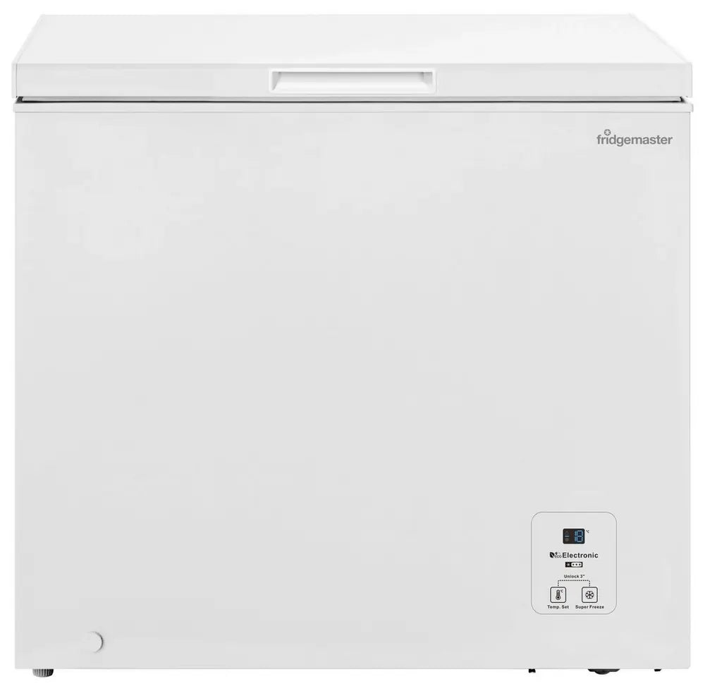 Fridgemaster MCF198E 198 Litre 80cm Chest Freezer, White