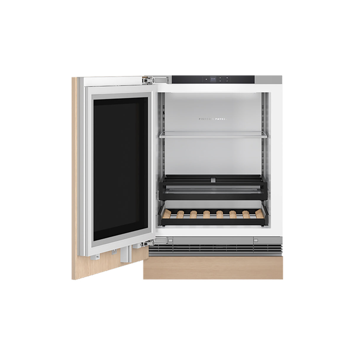 Fisher & Paykel RS6009SBLT1 Series 9 Integrated Beverage Centre, 129 Litre, 59.2cm Wide - Panel Ready, Left Hinge