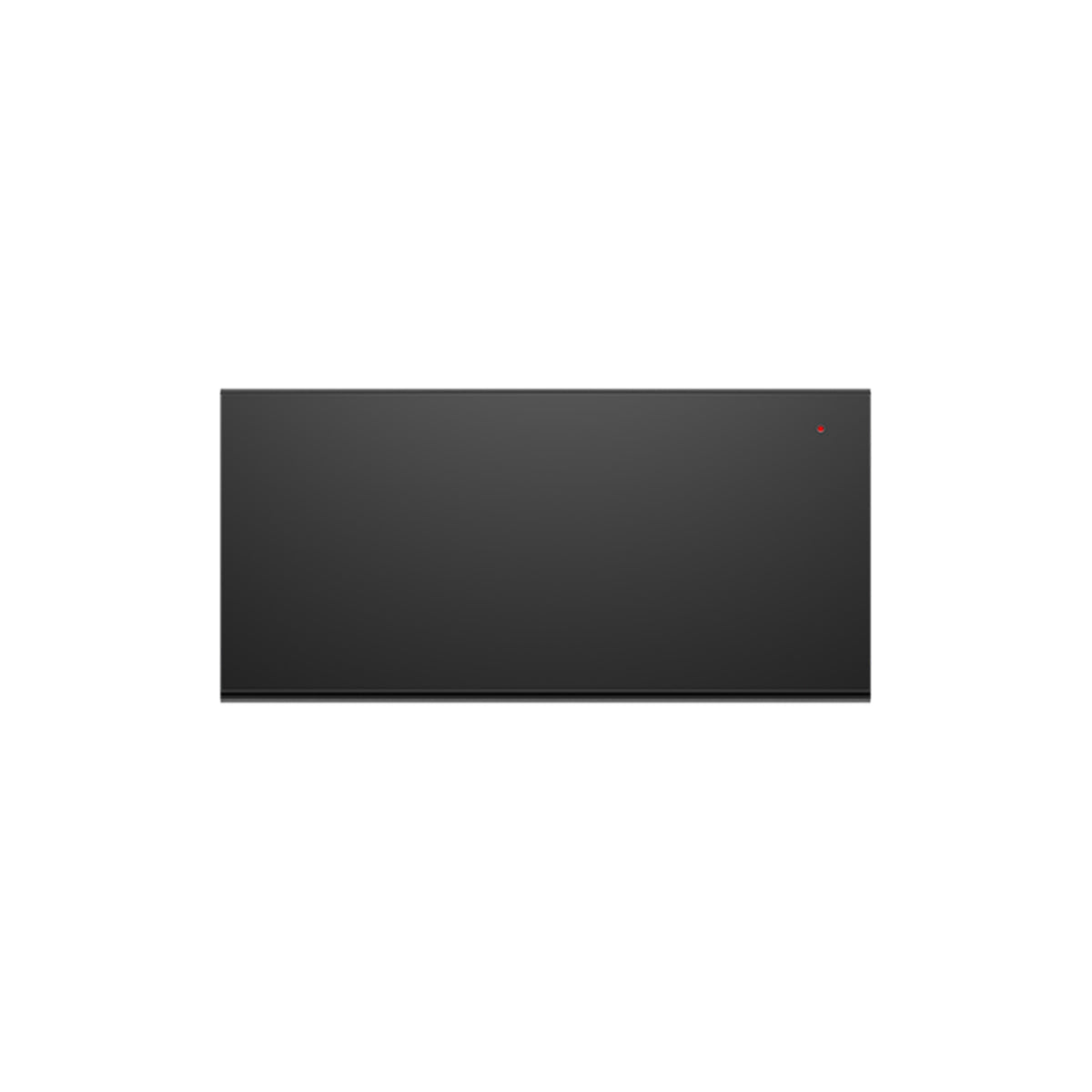 Fisher & Paykel WB60SMTB1-SET Series 9 Minimal Warming Drawer, 16 Place Settings, 59.6cm Wide - Black Glass