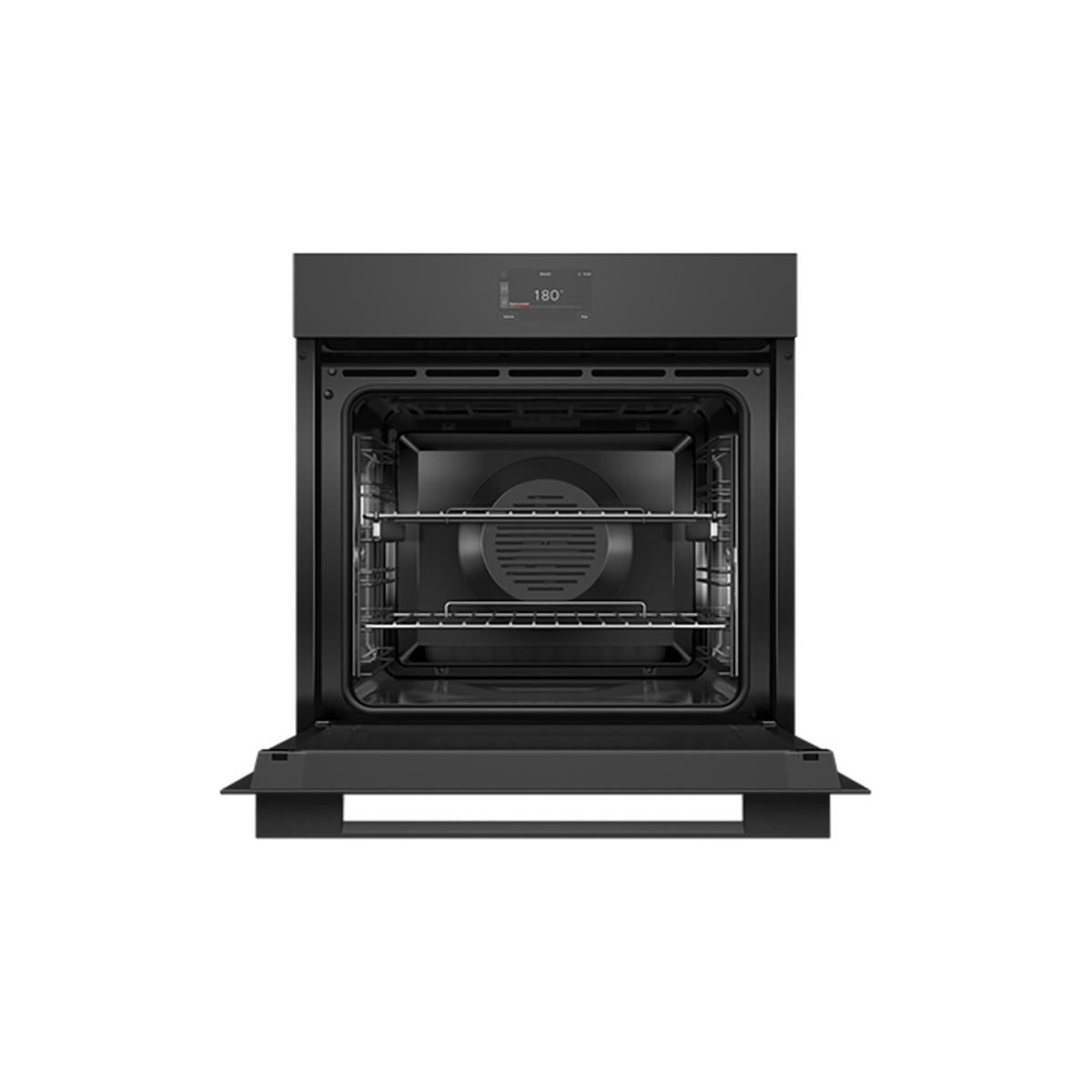 Fisher & Paykel OB60SAMPTB5 Series 7 Minimal Pyrolytic Oven, 85 Litre, 59.6cm Wide - Black Glass