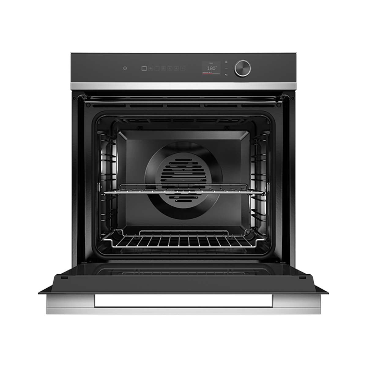 Fisher & Paykel OB60SD11PLX1 Series 7 85 Litre Contemporary Built-In Single Oven, 11 Functions, Pyrolytic Function, 59.6cm Wide - Stainless Steel